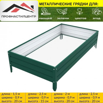 Металлические грядки 